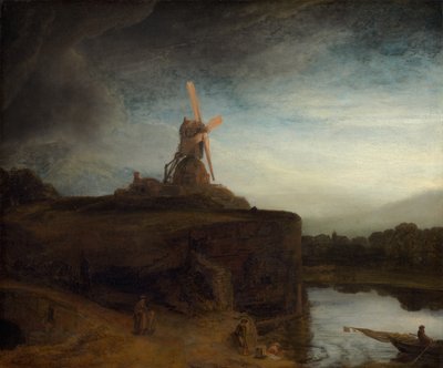 磨东西的器具 作者 Rembrandt van Rijn